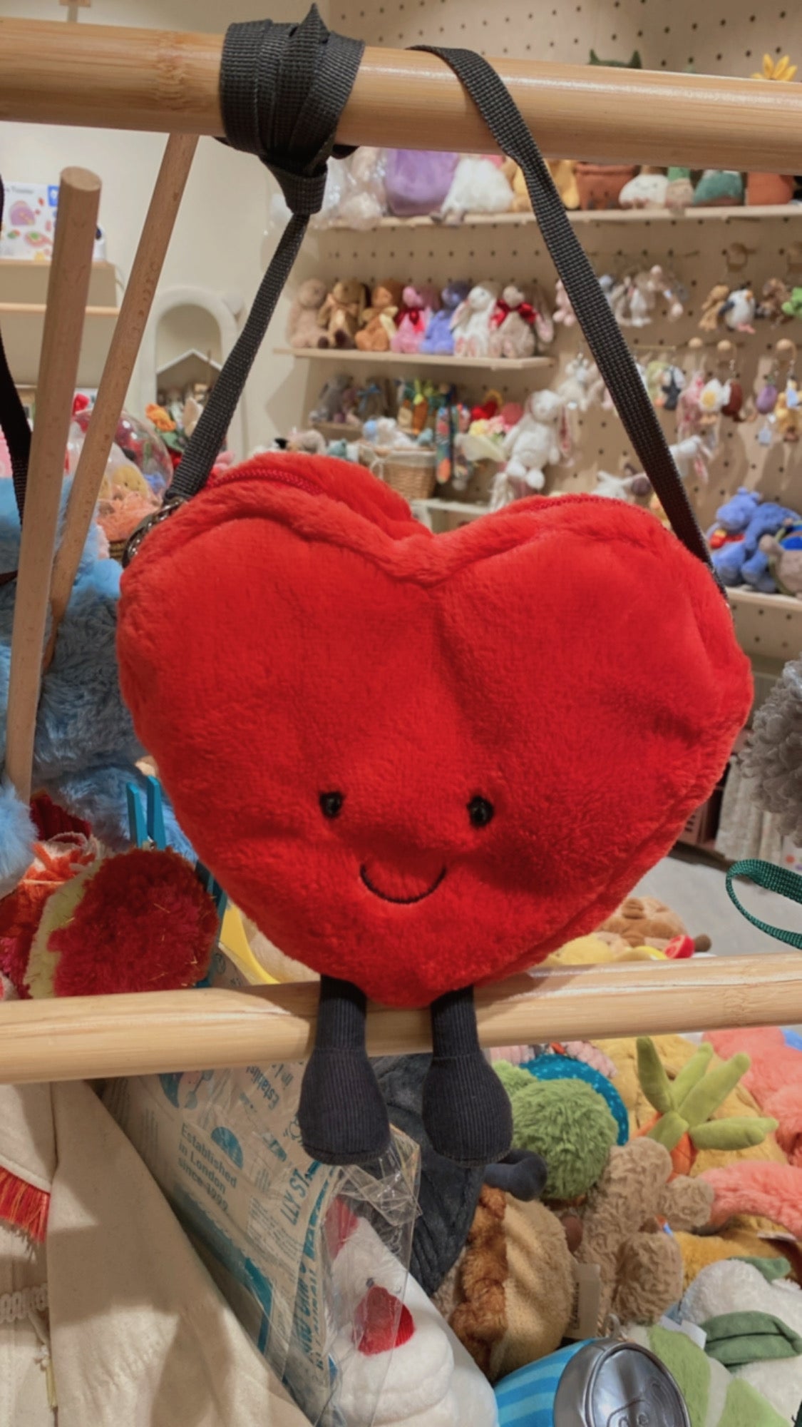 Jellycat Amuseables Heart Bag