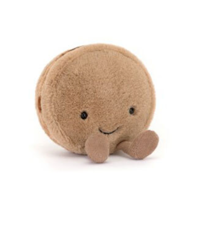 Jellycat Mona macaron (Brown)(Paris only edition)