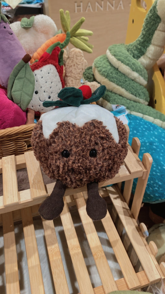 Jellycat Amuseables Christmas Pudding