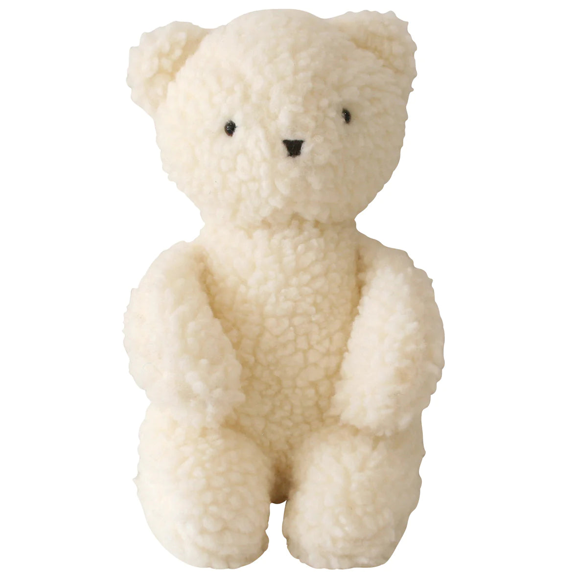 Alimrose Charlie Sherpa Baby Bear - Ivory