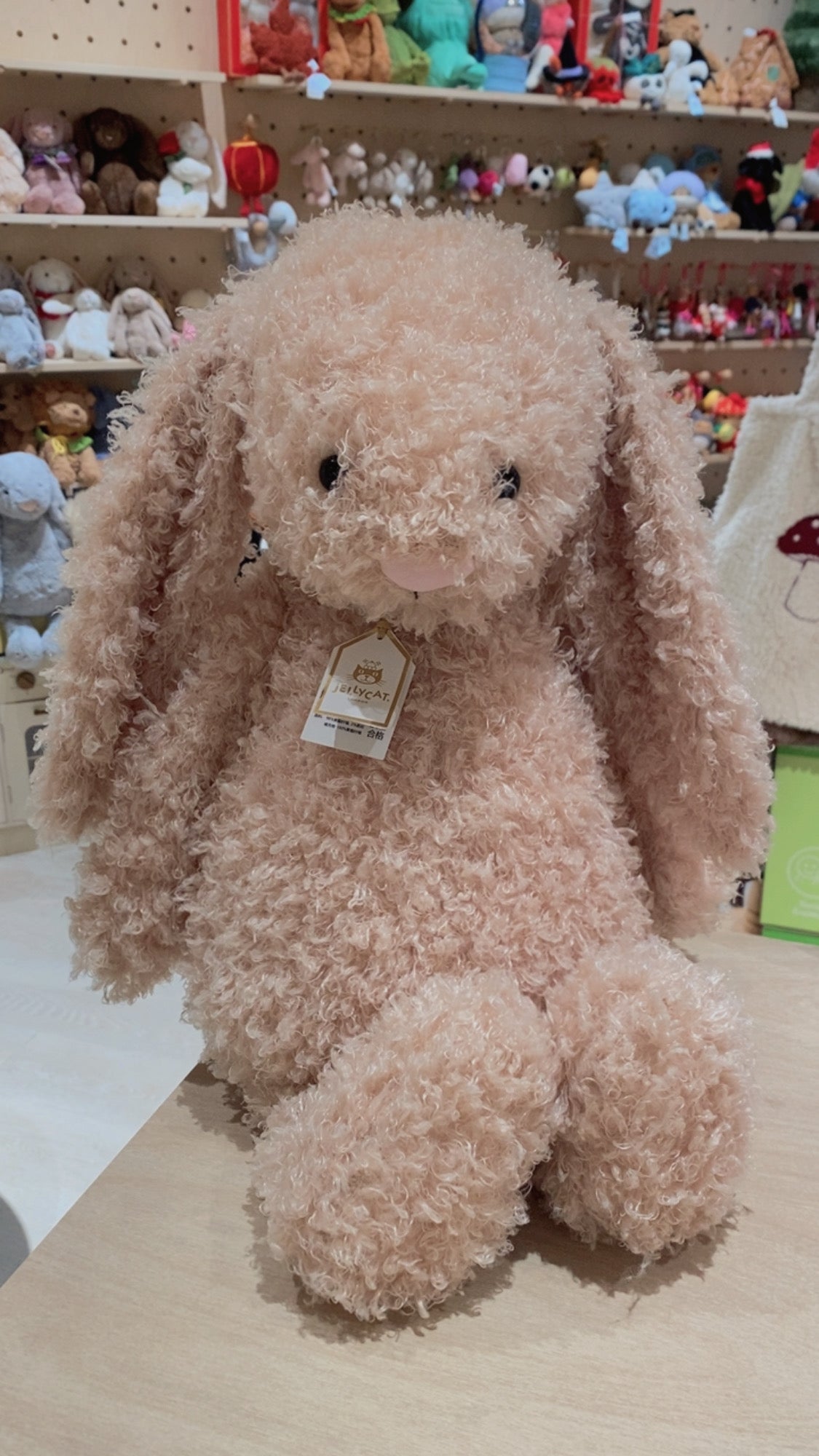 Jellycat Original Bashful Luxe Bunny Curly 31cm/51cm