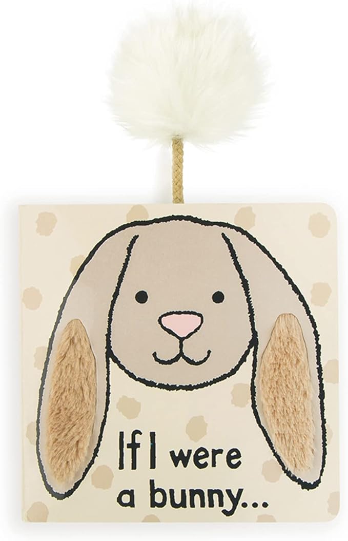 Jellycat If I Were A Bunny Beige Book