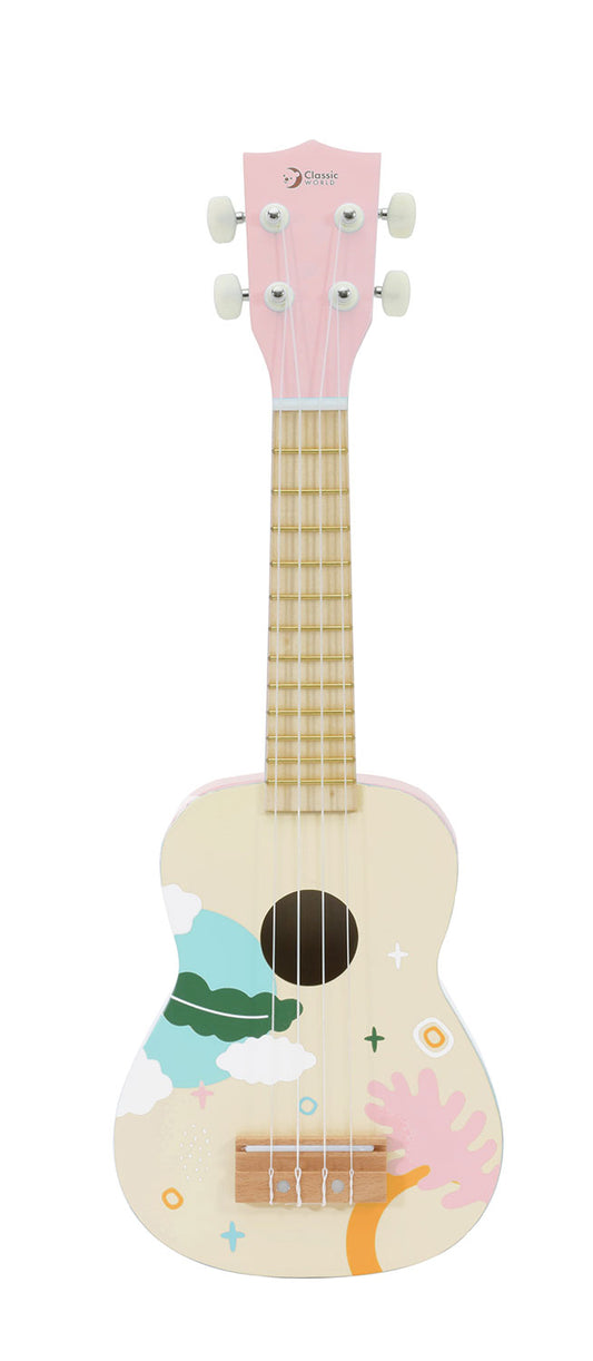 Classic World Iris Ukulele（Pink)(Display items for sale)