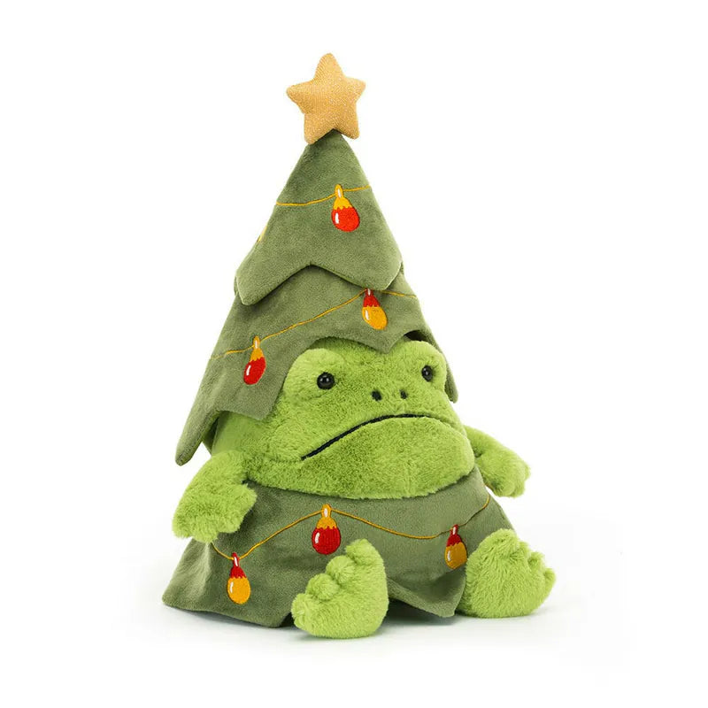 Jellycat Christmas Tree Ricky Rain Frog soft toy (Pre-order: Restock in late Oct)