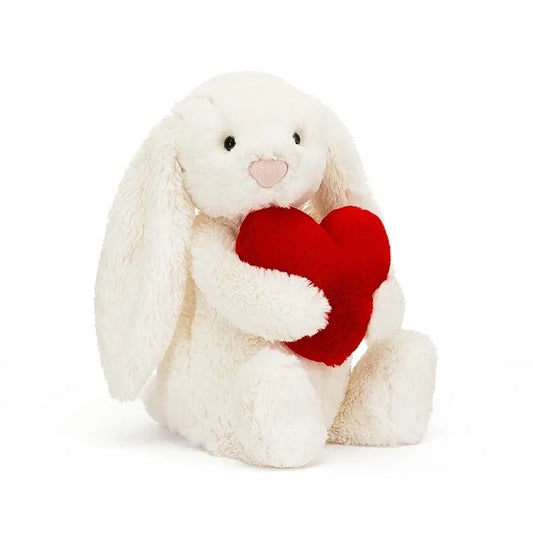 Jellycat Bashful Red Love Heart Bunny (Pre-order: Restock in 2-3 weeks)