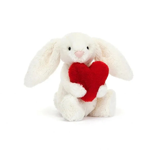 Jellycat Bashful Red Love Heart Bunny (Pre-order: Restock in 2-3 weeks)