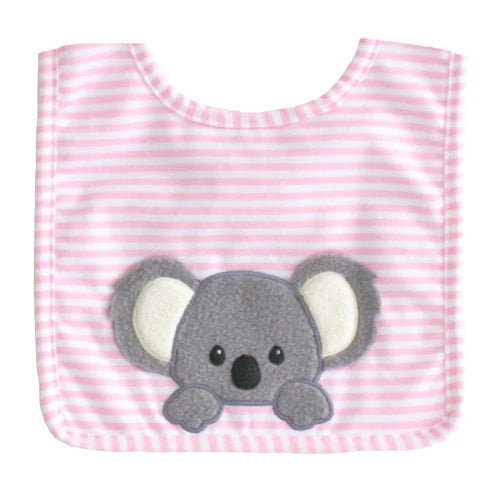 Alimrose Baby Koala Bib Pink