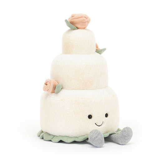 Jellycat Amuseables Wedding Cake (Pre-order: Restock in 2-3 weeks)