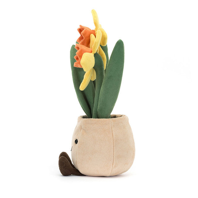 Jellycat Amuseables Daffodil Pot (Pre-order: Restock in 2-3 weeks)