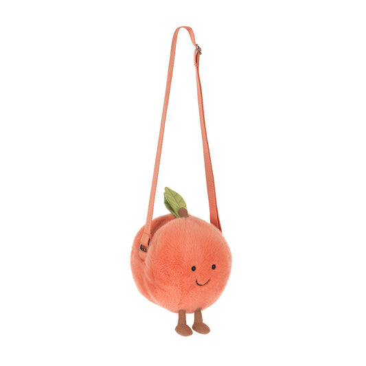 Jellycat Amuseables Peach Shoulder Bag (arriving in late Feb/ early Mar )