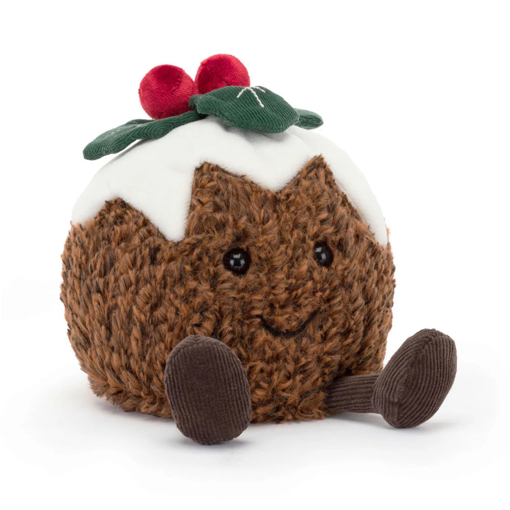 Jellycat Amuseables Christmas Pudding (Pre-order: Restock in 2-3 weeks)