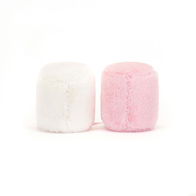 Jellycat Amuseables Pink and White Marshmallows (Pre-order: Restock in 2-3 weeks)