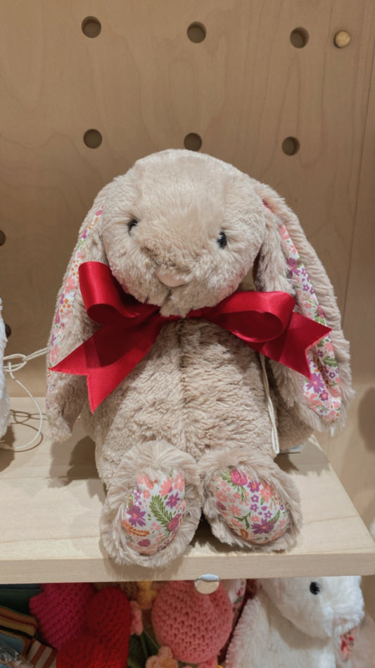 Jellycat Blossom Beige Bunny 'Petal' 18cm/31cm/51cm