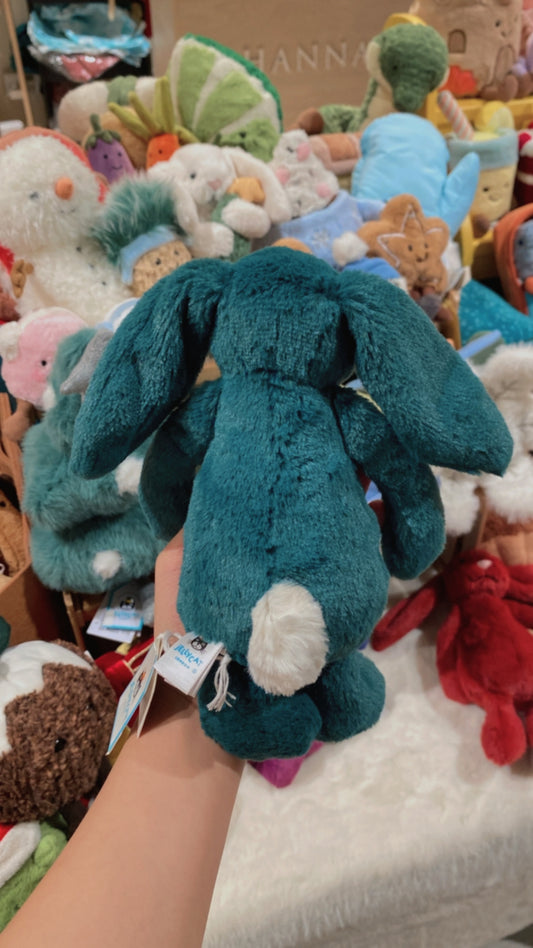 Jellycat Little Teal Bunny 18cm