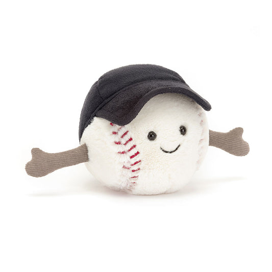 Jellycat Amuseables Sports Baseball (Pre-order: Restock in 2-3weeks)