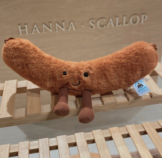 Jellycat  Amuseables Sausage(London Edition)