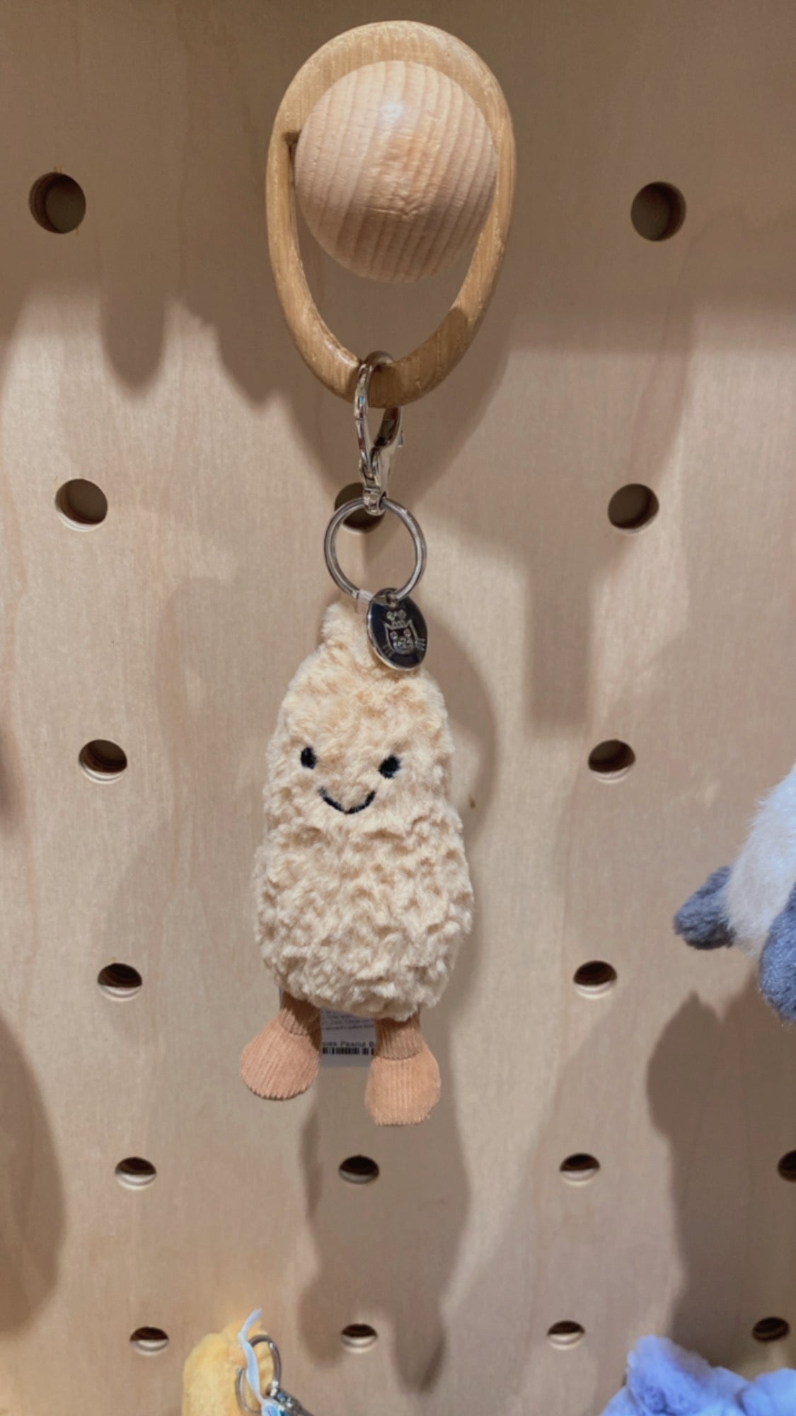 Jellycat Amuseables Peanut Bag Charm