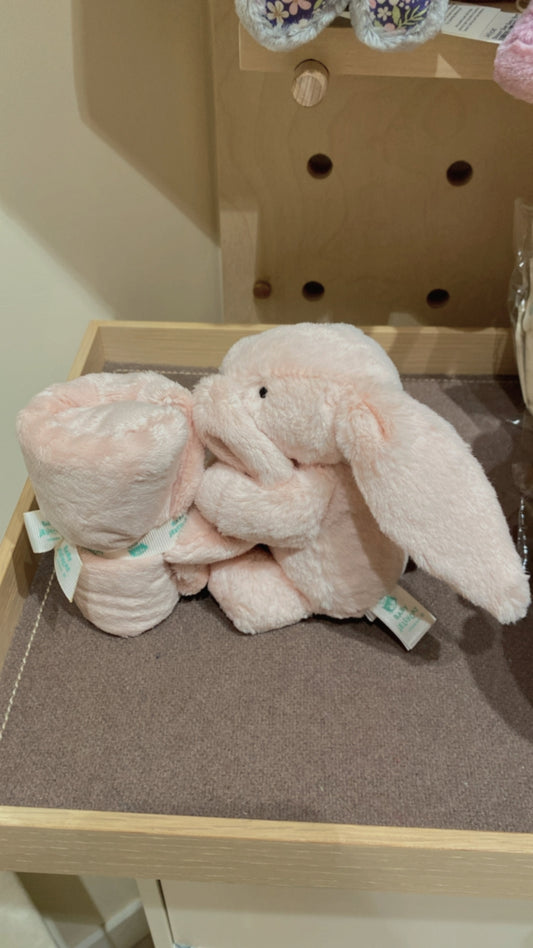Jellycat Bashful Blush Bunny Soother