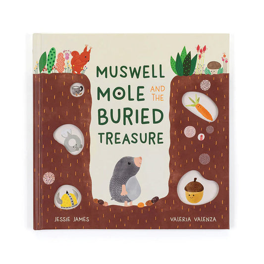 Jellycat Muswell Mole And The Buried Treaure