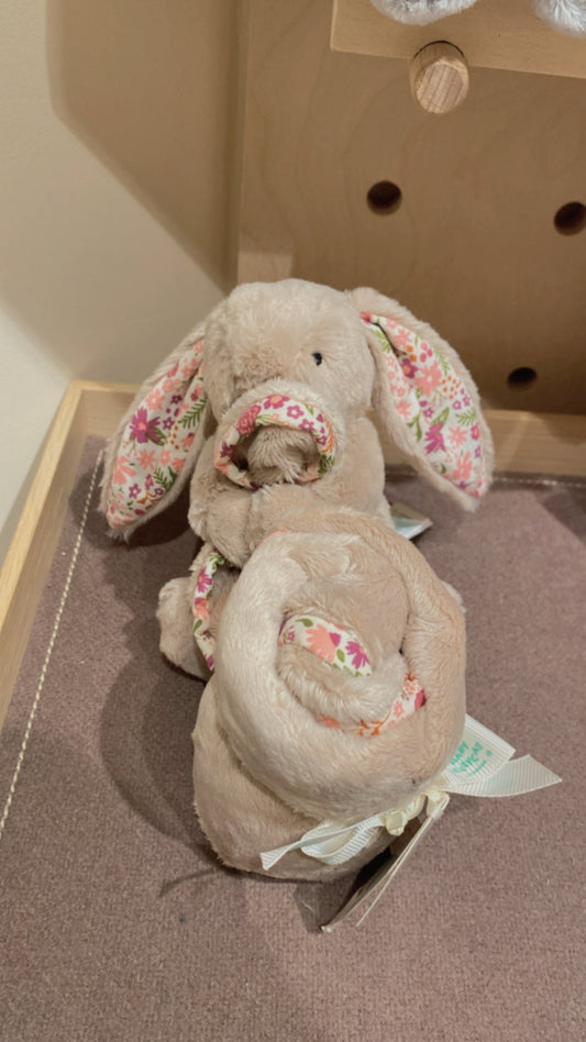 Jellycat Blossom Bea Beige Bunny Soother
