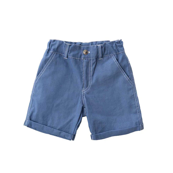 Kidsagogo Capri Short Plain: French Blue