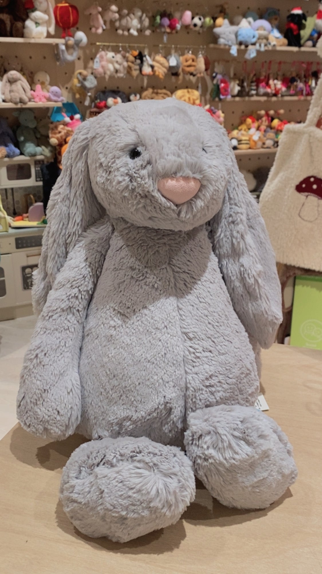 Jellycat Bashful Silver Bunny 18cm/ 31cm/ 51cm