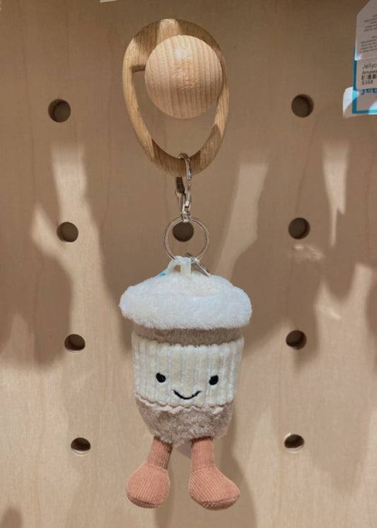 Jellycat Amuseables Coffee Soft Bag Charm
