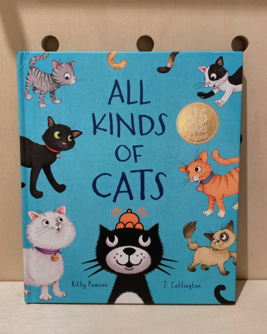 Jellycat All Kinds of Cats Book 25th