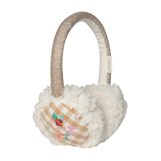 Rockahula Gingham Flower Borg Earmuffs