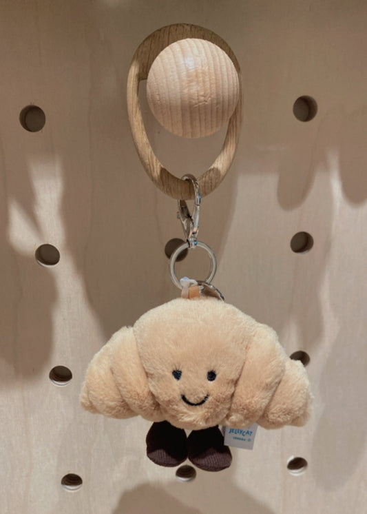 Jellycat Amuseables Croissant Bag Charm