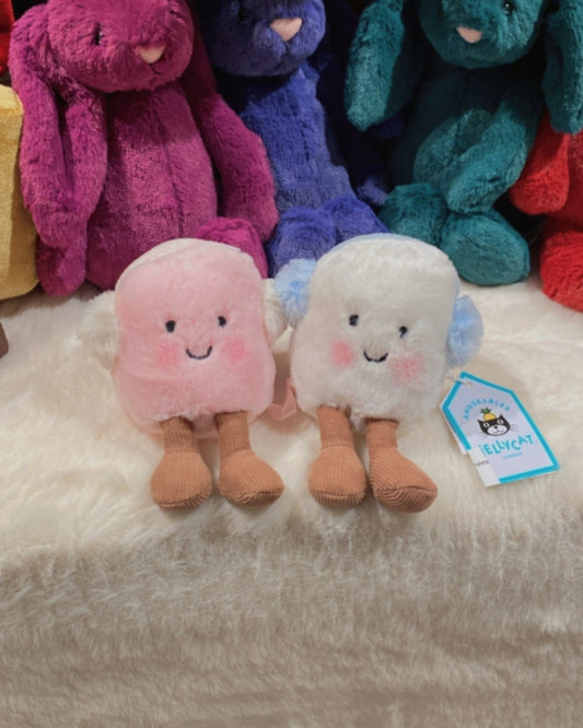 Jellycat Toastie Pink and White Marshmallows