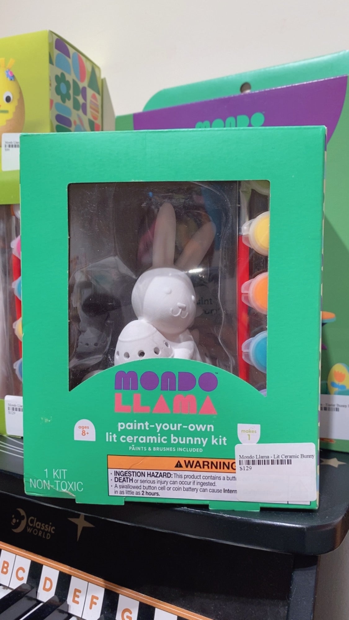 Mondo Llama - Lit Ceramic Bunny Kit