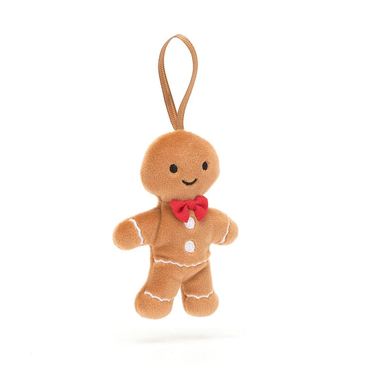 Jellycat Festive Folly Gingerbread Fred (Pre-order: Restock in 2-3 weeks)