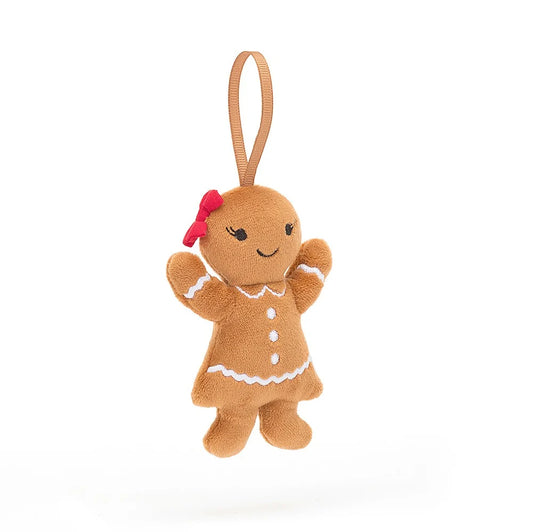 Jellycat Festive Folly Gingerbread Ruby (Pre-order: Restock in 2-3 weeks)