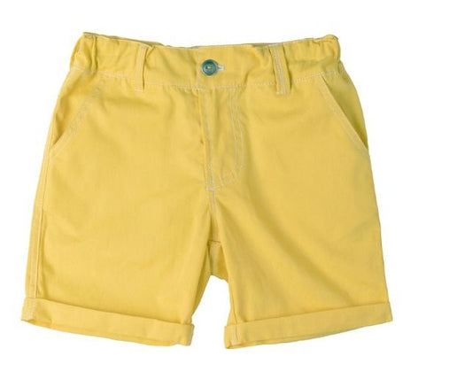 Kidsagogo Capri Short Plain: Yellow