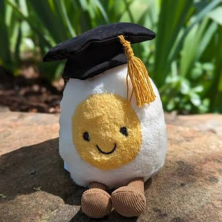 Jellycat Amuseables Boiled Egg Graduation