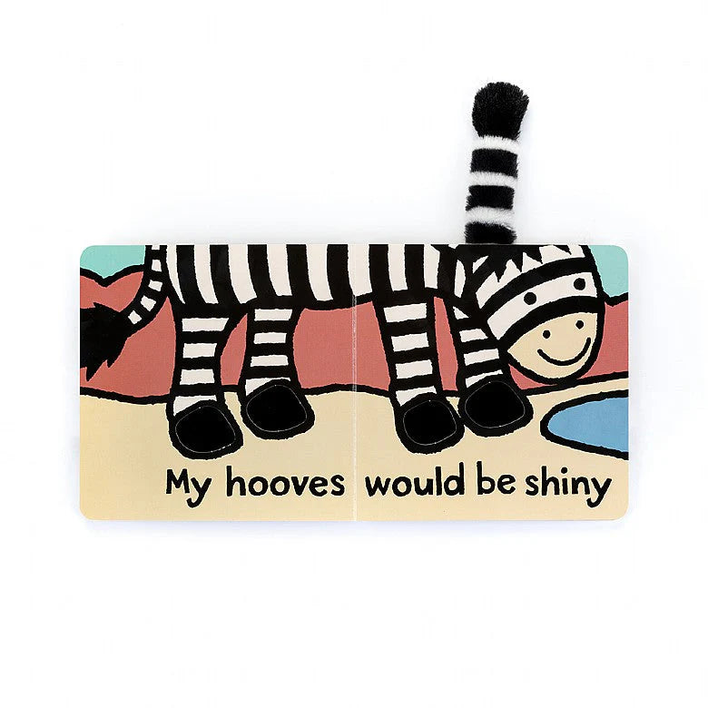 Jellycat If I Were A Zebra Board Book