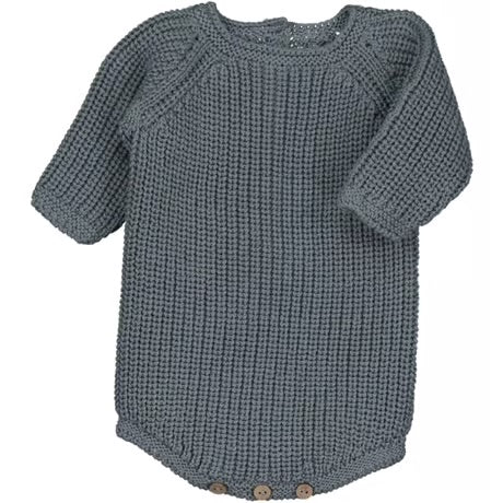 Li & Me Bart: Onesie Pearlknit (Ocean)