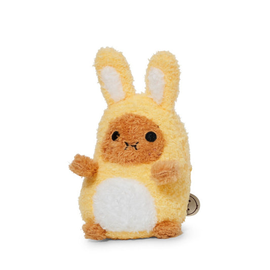 Yellow Bunny Ricespud Mini Sitting Plush Toy