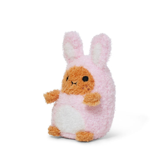 Pink Bunny Ricespud Mini Sitting Plush Toy