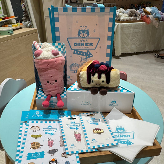 Jellycat Bubbeca Milkshake & Crember Cheesecake Set (US Limited)
