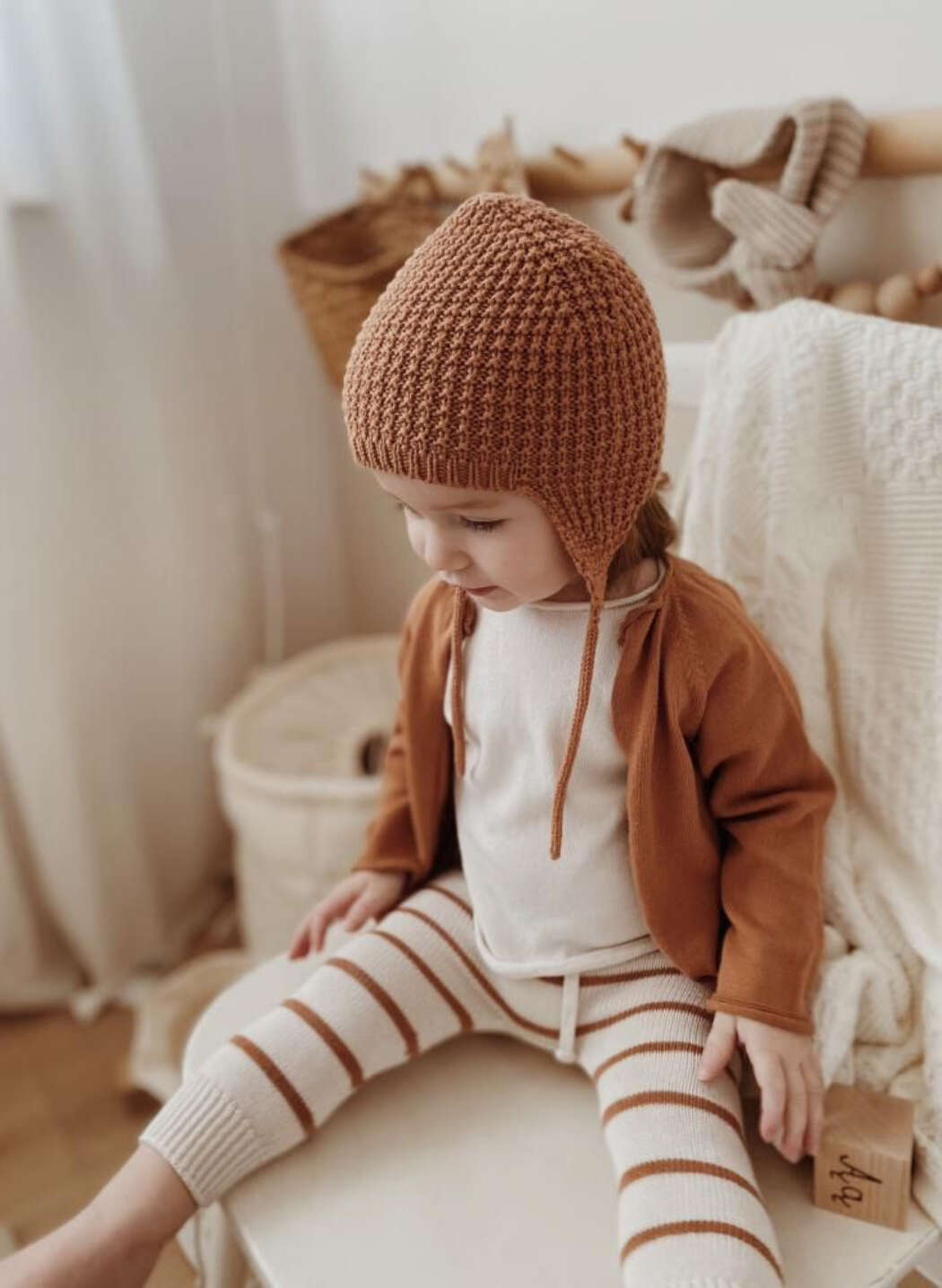 Li & Me Greg: Links Knit Hat