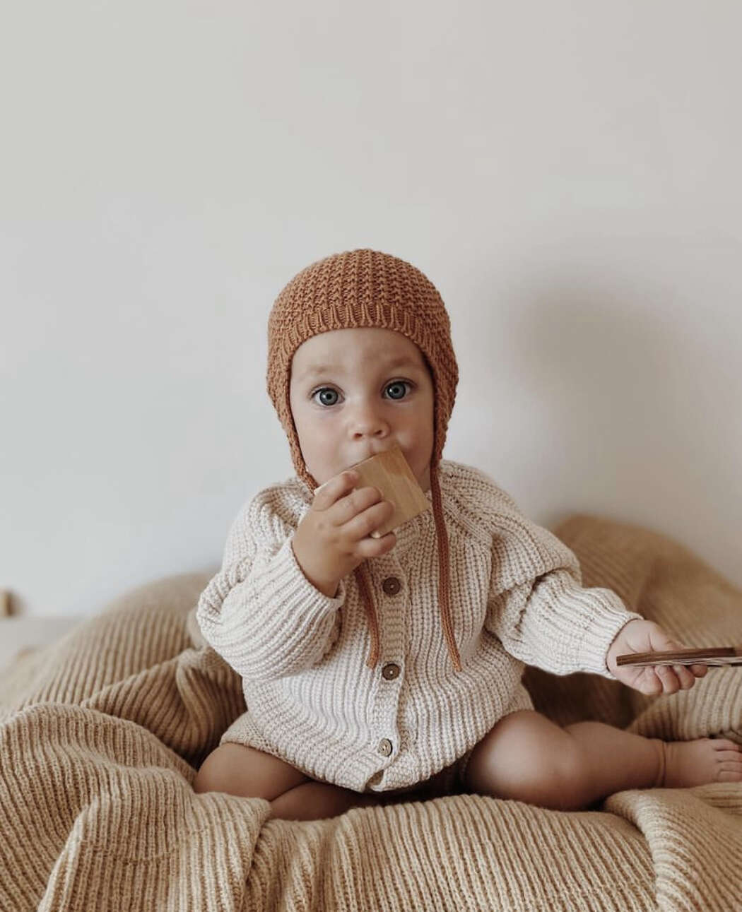 Li & Me Greg: Links Knit Hat