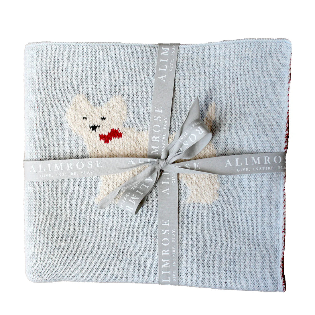 Westie Puppy Baby Blanket