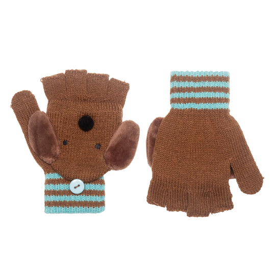 Rockahula Morris Sausage Dog Knitted Gloves