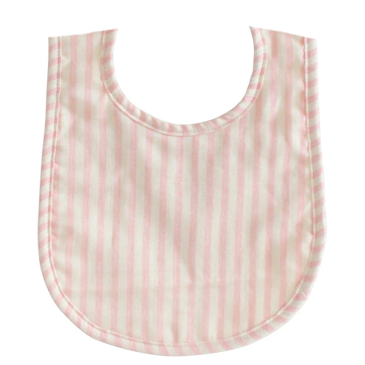 Alimrose Bib  Pink Stripe