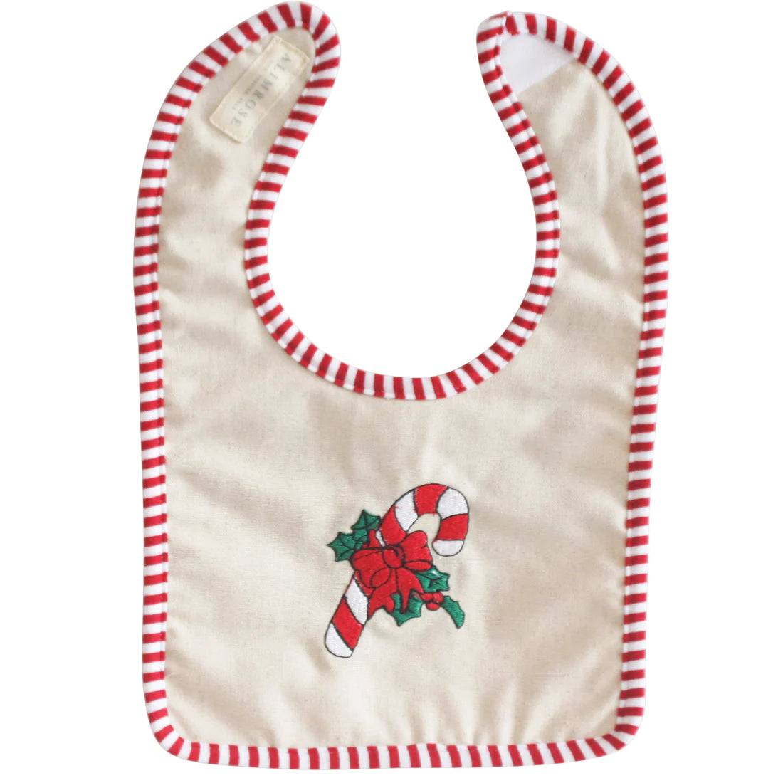 Alimrose Candy Cane Bib