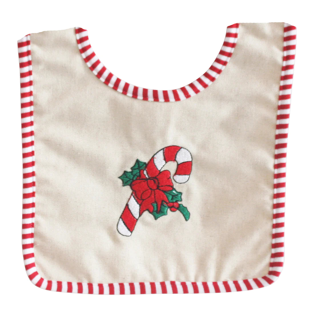 Alimrose Candy Cane Bib