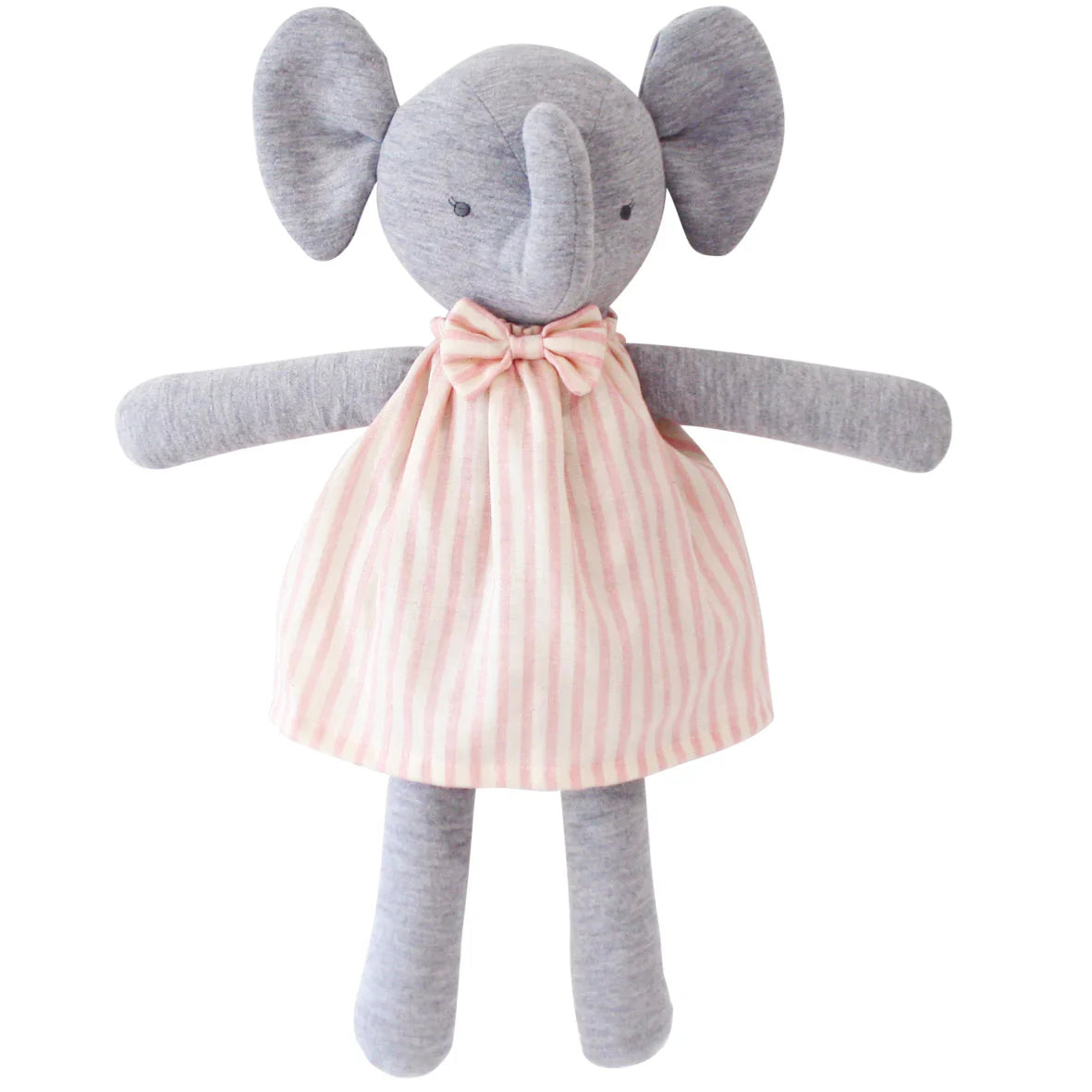 Big Elsie Elephant - Pink Stripe