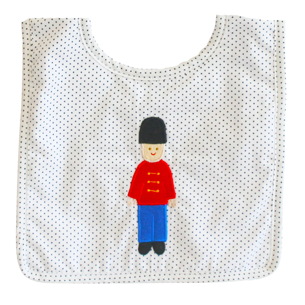 Alimrose Soldier Applique Bib